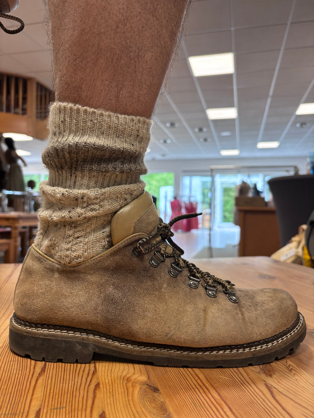 Trachtensocken naturmeliert