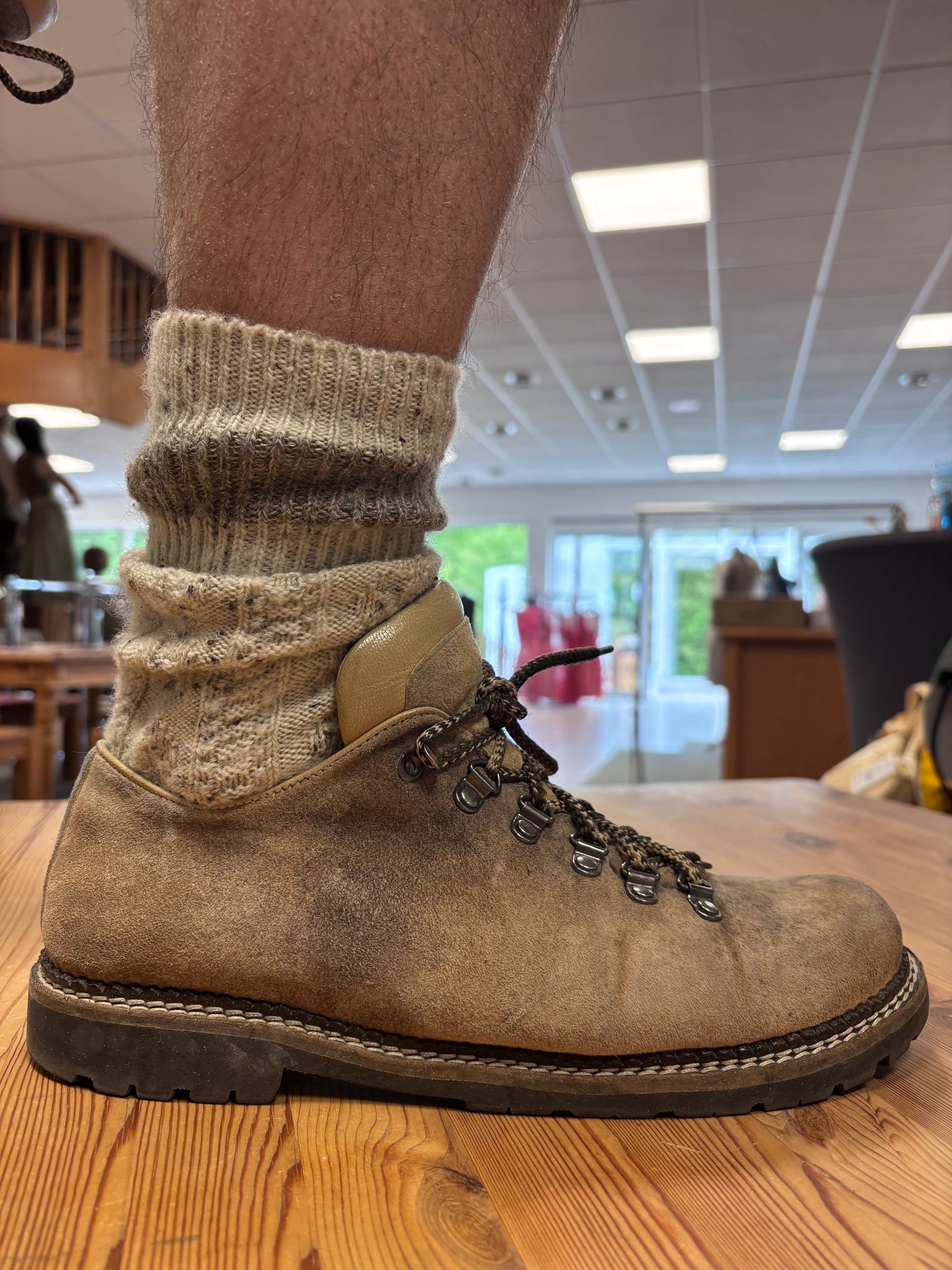 Trachtensocken naturmeliert
