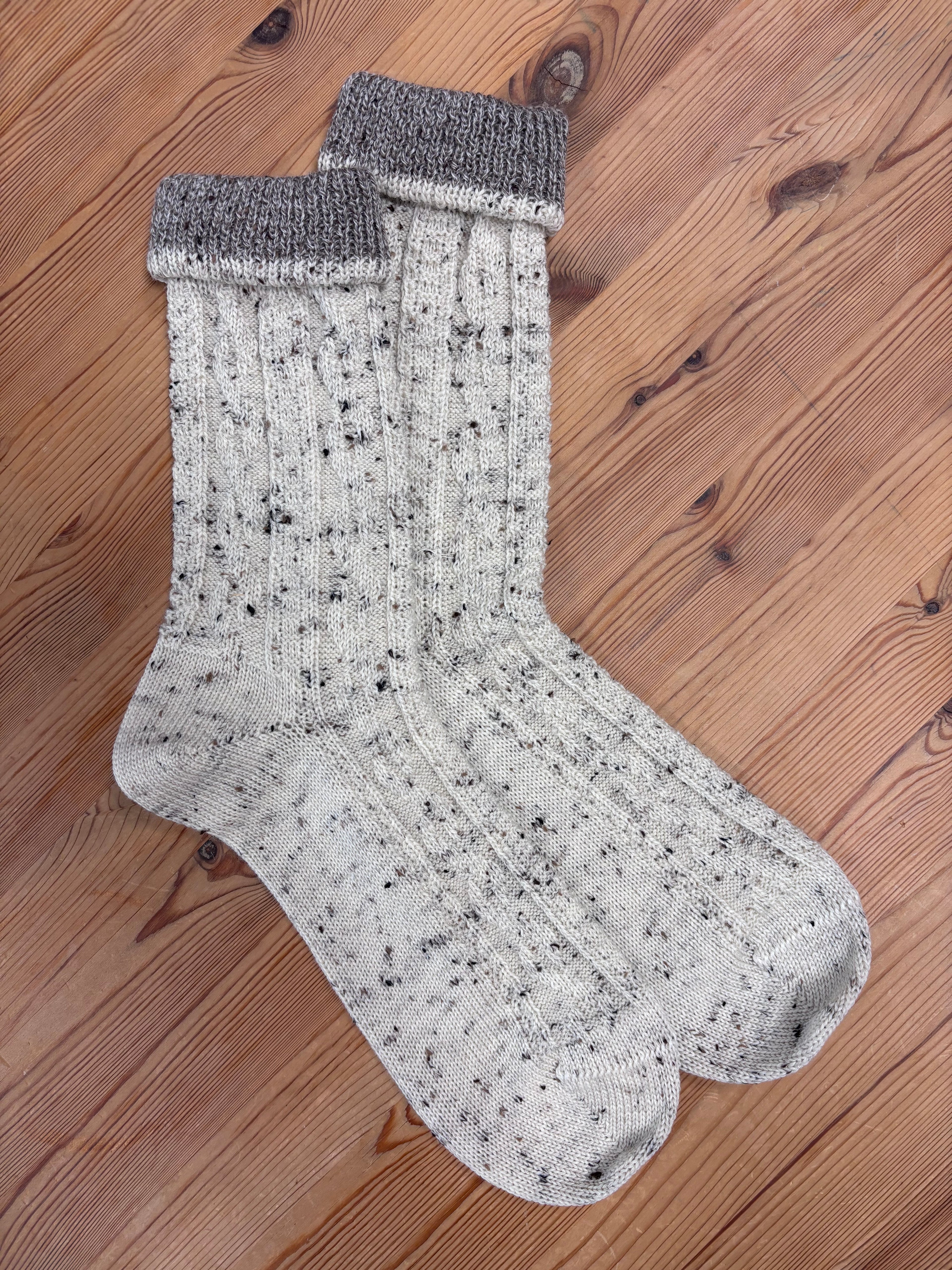 Trachtensocken naturmeliert