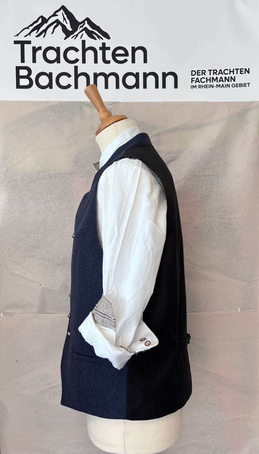 Lodenweste 1918200 blau