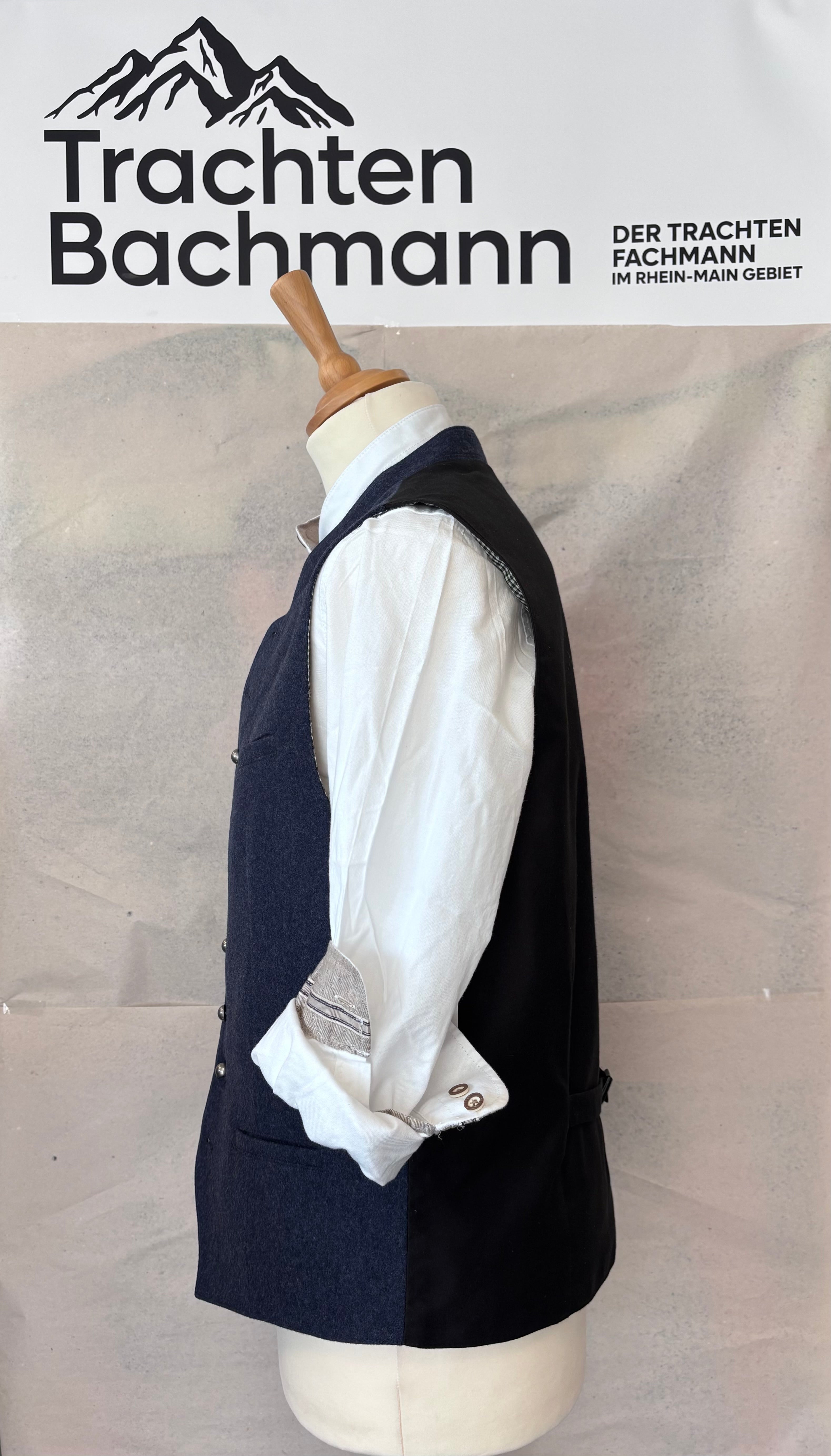 Lodenweste 1918200 blau