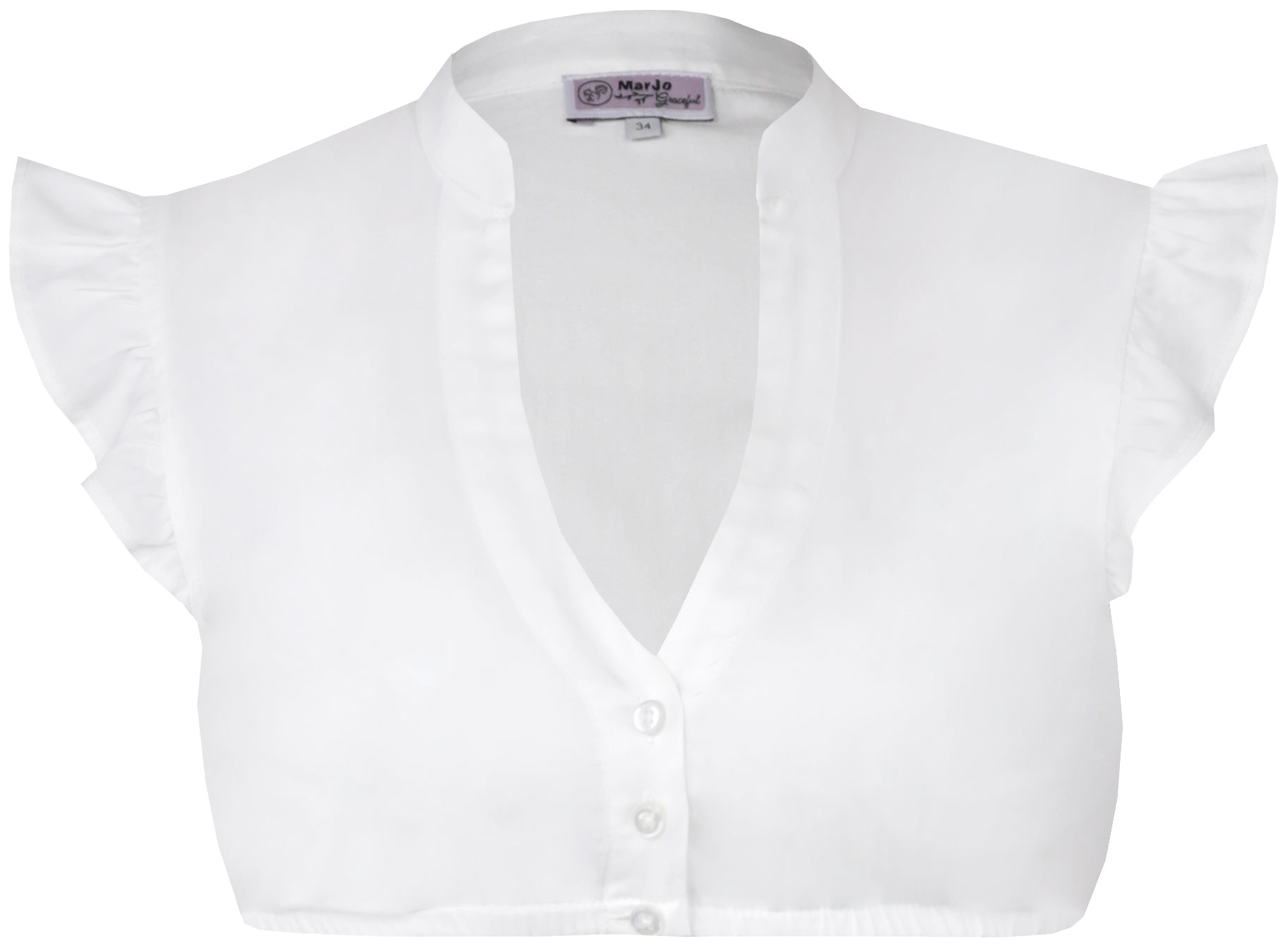 Dirndlbluse Kienberg weiß