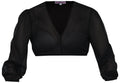 Dirndlbluse Saldenburg schwarz
